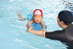 スイミングクラブへ行きました　ひまわり・さくら・たんぽぽ　NO．2