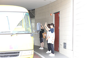 スイミングクラブへ行きました　ひまわり・さくら・たんぽぽ　NO．1