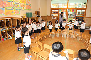 復活いす取りゲーム　ことり