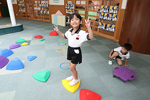 エンゼルドームで思いきり遊びました　B