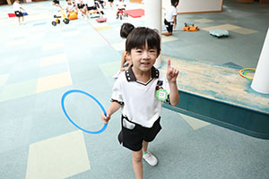 エンゼルドームで思いきり遊びました　B