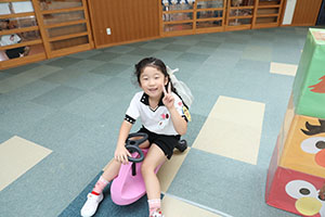 エンゼルドームで思いきり遊びました　B