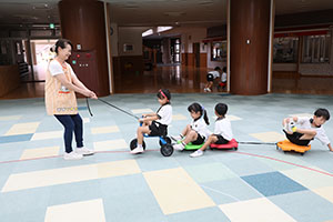 エンゼルドームで思いきり遊びました　B