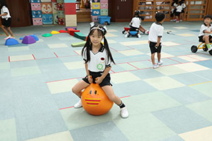 エンゼルドームで思いきり遊びました　B