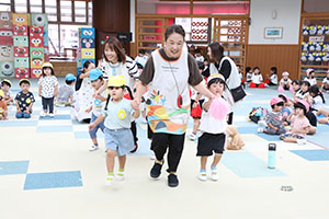 運動会　予行練習　2歳児クラス　NO．2