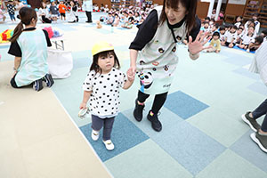 運動会　予行練習　2歳児クラス　NO．2