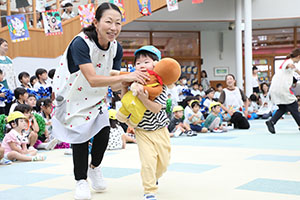 運動会　予行練習　2歳児クラス　NO．2