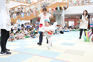 運動会　予行練習　2歳児クラス　NO．2