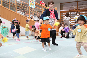 運動会　予行練習　2歳児クラス　NO．2