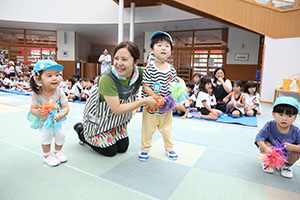 運動会　予行練習　2歳児クラス　NO．2