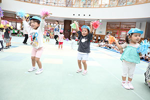 運動会　予行練習　2歳児クラス　NO．2