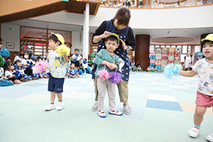 運動会　予行練習　2歳児クラス　NO．2