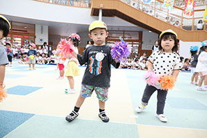 運動会　予行練習　2歳児クラス　NO．2