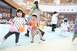 運動会　予行練習　2歳児クラス　NO．2