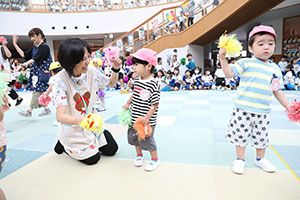 運動会　予行練習　2歳児クラス　NO．2