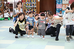 運動会　予行練習　2歳児クラス　NO．2