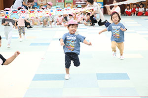 運動会　予行練習　2歳児クラス　NO．1