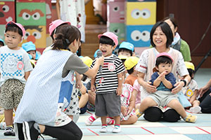 運動会　予行練習　2歳児クラス　NO．1