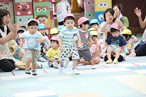 運動会　予行練習　2歳児クラス　NO．1