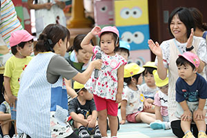 運動会　予行練習　2歳児クラス　NO．1