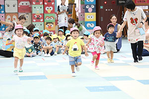 運動会　予行練習　2歳児クラス　NO．1