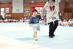 運動会　予行練習　2歳児クラス　NO．1