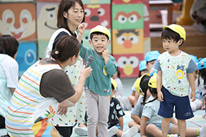 運動会　予行練習　2歳児クラス　NO．1