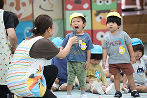 運動会　予行練習　2歳児クラス　NO．1