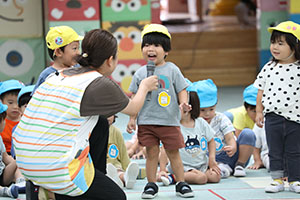 運動会　予行練習　2歳児クラス　NO．1