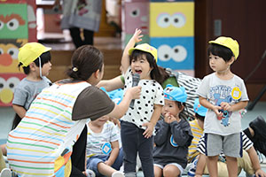 運動会　予行練習　2歳児クラス　NO．1