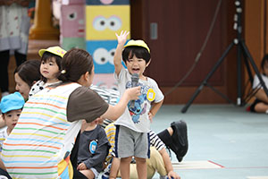 運動会　予行練習　2歳児クラス　NO．1
