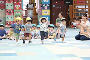 運動会　予行練習　2歳児クラス　NO．1