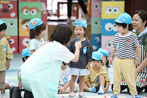 運動会　予行練習　2歳児クラス　NO．1