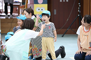 運動会　予行練習　2歳児クラス　NO．1