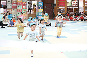 運動会　予行練習　2歳児クラス　NO．1