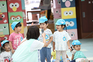 運動会　予行練習　2歳児クラス　NO．1