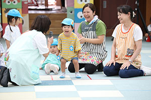 運動会　予行練習　2歳児クラス　NO．1