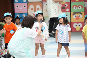 運動会　予行練習　2歳児クラス　NO．1