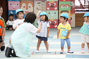 運動会　予行練習　2歳児クラス　NO．1