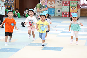 運動会　予行練習　2歳児クラス　NO．1
