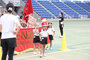 運動会予行　　年長組　鼓笛・C・Ｄ・Ｅ