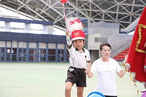 運動会予行　　年長組　鼓笛・C・Ｄ・Ｅ