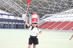 運動会予行　　年長組　鼓笛・C・Ｄ・Ｅ