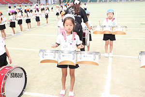 運動会予行　　年長組　鼓笛・C・Ｄ・Ｅ
