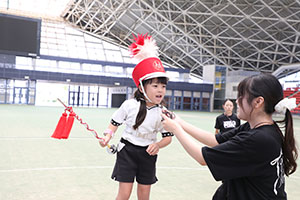 運動会予行　　年長組　鼓笛・C・Ｄ・Ｅ
