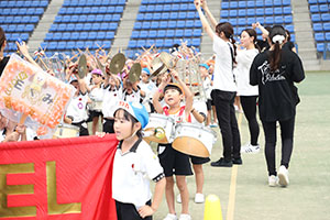 運動会予行　　年長組　鼓笛・C・Ｄ・Ｅ