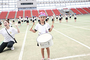 運動会予行　　年長組　鼓笛・C・Ｄ・Ｅ