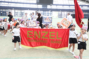 運動会予行　　年長組　鼓笛・C・Ｄ・Ｅ