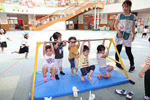好きなお部屋で遊びました　2歳児クラス