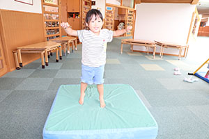 好きなお部屋で遊びました　2歳児クラス
